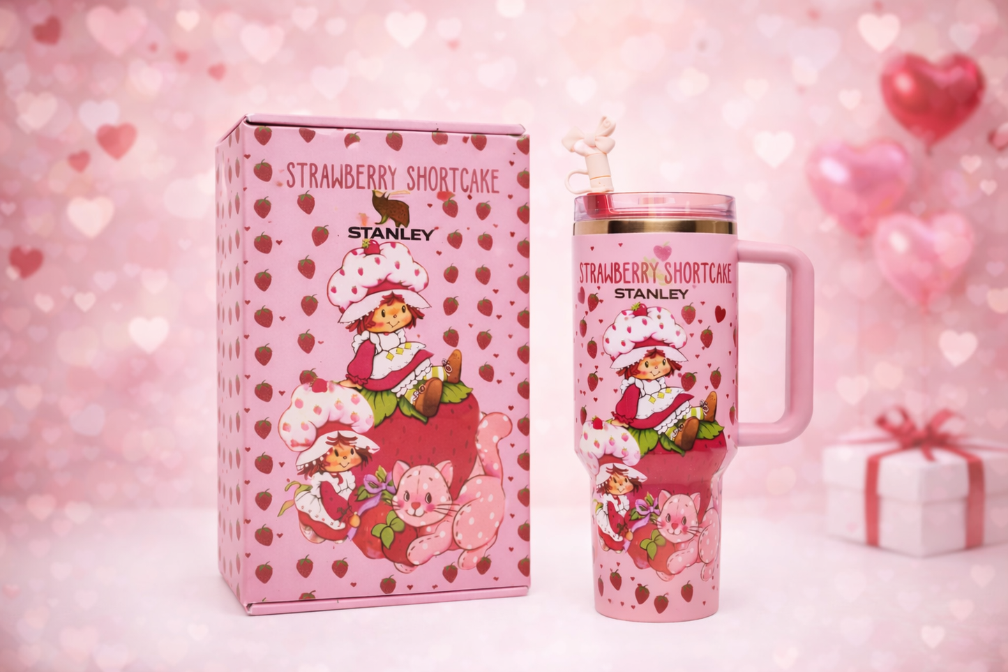 Exclusive Strawberry Shortcake Collab 40 oz Tumbler